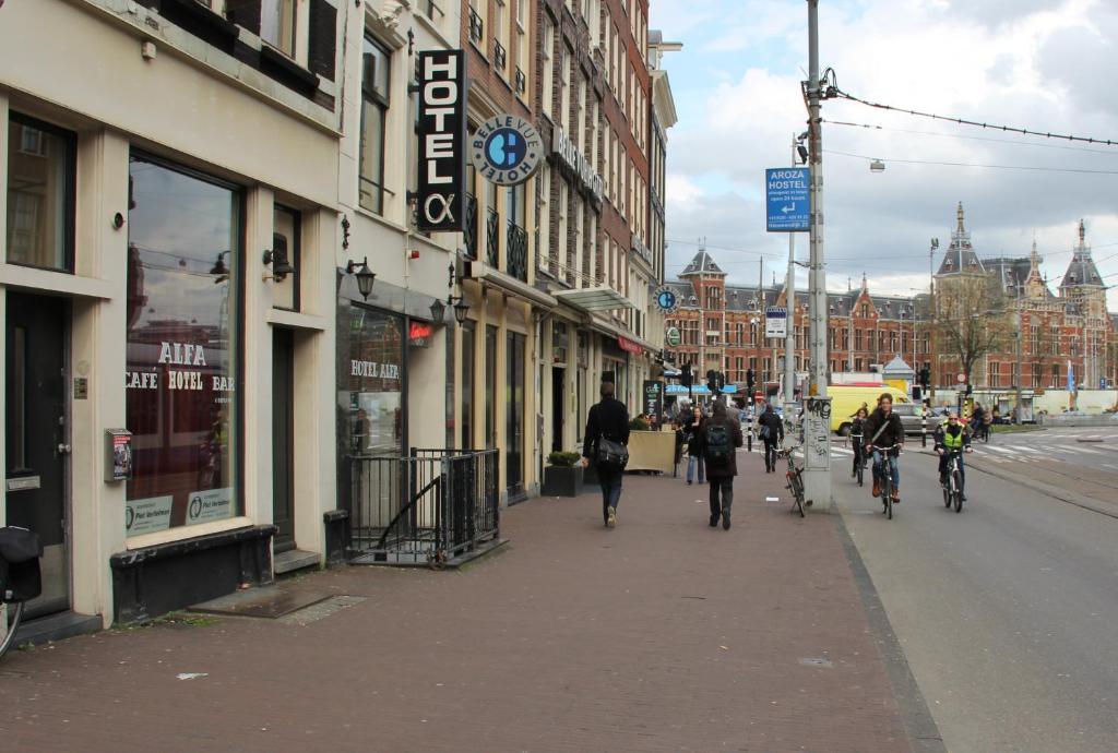 Hotel Alfa Ámsterdam Exterior foto